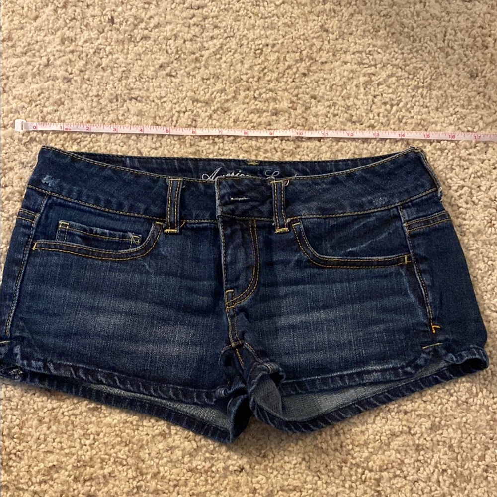 Women's Blue Denim Shorts